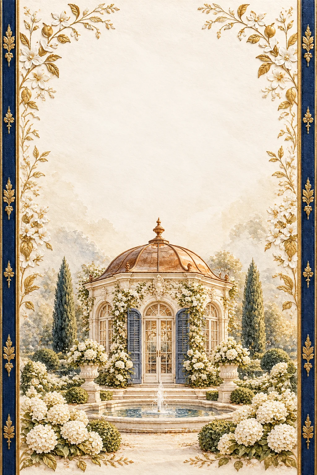Interior de Pabellón dorado