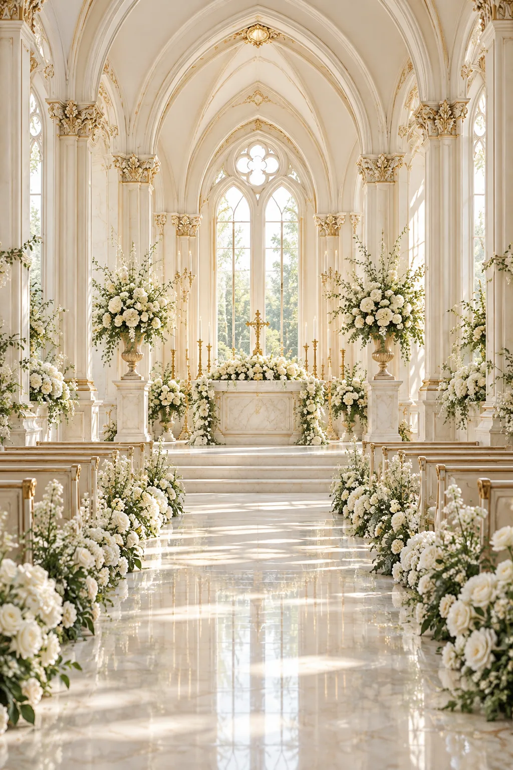 Interior de Capilla blanca